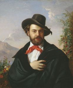 Self-portrait by Pimen Orlov