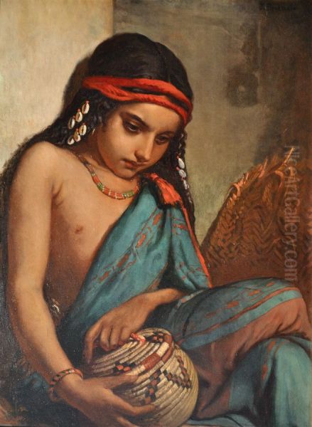 Portrait of a young Arabic girl - view 1