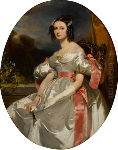 Portrait de Mme A. B... by Camille Roqueplan