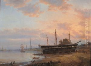 Belgian merchant navy frigate "Macassar"