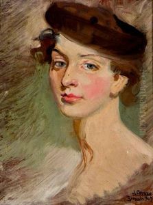 "retrato De Joven Con Sombrero"