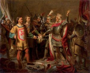 Wladyslaw Jagiello before battle of Grunwald by unknown
