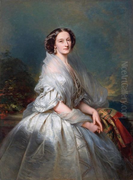 Portrait of Eliza Franciszka Krasinska nee Branicka. - view 1