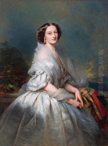 Portrait of Eliza Franciszka Krasinska nee Branicka.
