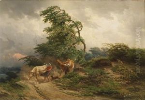 Right before the storm by Louis Derickx