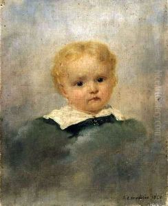 Portrait of a child from the Sapieha family by Raymond Monvoisin
