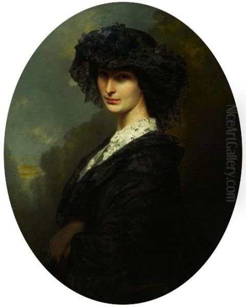 Portrait of Jadwiga Branicka nee Potocka. - view 1