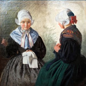 Two Friesian Peasants Two Friesian Peasants