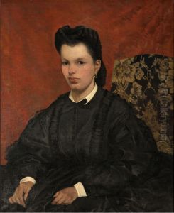 Portrait of the first wife Settimia Vannucci