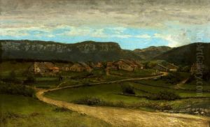 Landscape near Ornans.