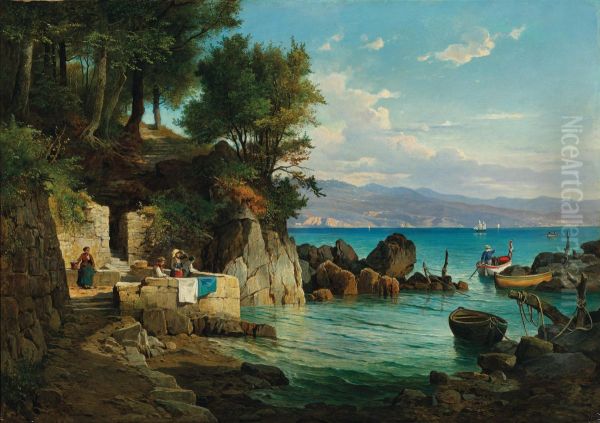 Bay in Abbazia - view 1