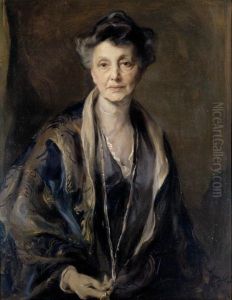Portrait of Comtesse Arthur de Liedekerke, nee comtesse Felicite de Gontaut Biron by Philip de Laszlo