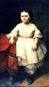 Portrait of the Daughter of Nikolai Petrovitsch Semjonov by Johann Koler