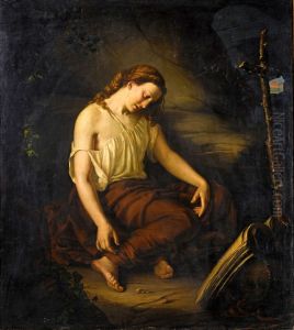 Mary Magdalene by Aleksander Rycerski