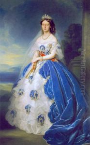 Portrait of the Queen Olga of Wurttemberg (1822-1892)