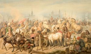 Horse Market in Praga (Warsaw)