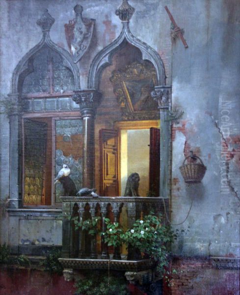 Window of a Venetian Palace - view 1