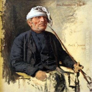 Portrait of Peter Henningsen, Niebull