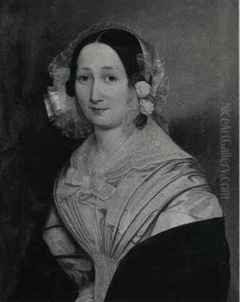 Portraet af Ernestine Drewsen. - view 1