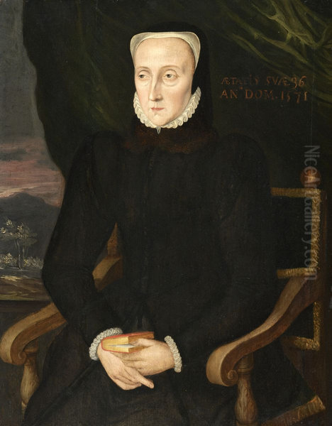 Portrait of Cicely Sandys, nee Wilford - view 1