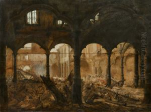 The Ruins of the Trading Exchange in Antwerp by Jan Geeraerts