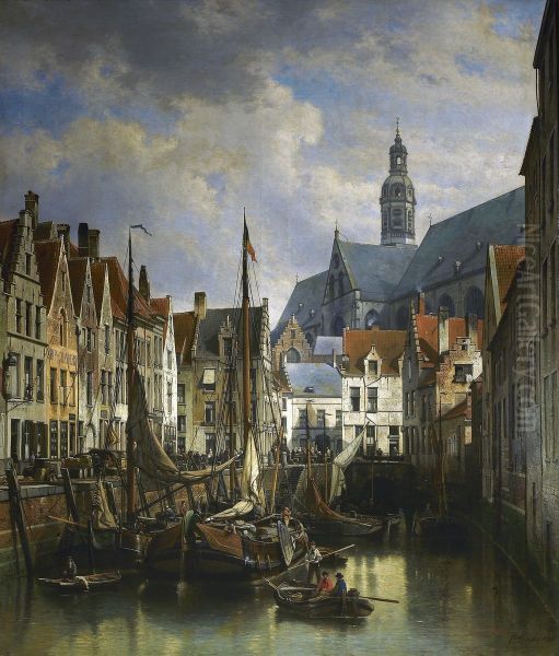 View of theKoolvlietin Antwerp - view 1