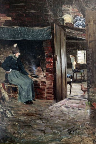 The old Sosk by the kitchen stove, Klockries - view 1