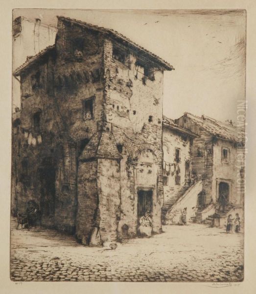 Piazza Santa Cecilia - view 1