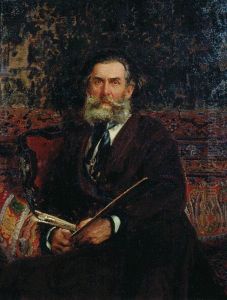 Portrait of the painter Alexey Petrovich Bogoliubov