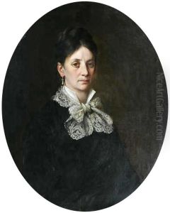 Portret Jozefy z Rosenzweigow Stanislawowej Szarskiej (1832-1898) Portret Jozefy z Rosenzweigow Stanislawowej Szarskiej (1832-1898)