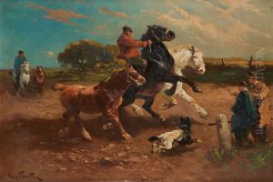 Horse training