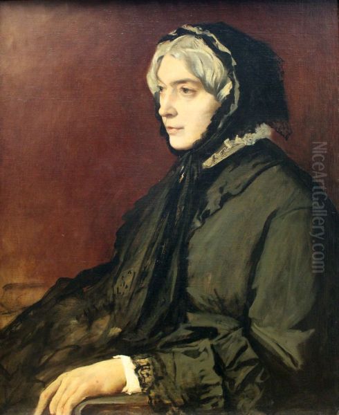 The Artist's Step-mother, Henriette Feuerbach - view 1