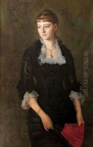 Portret dziewczyny z wachlarzem