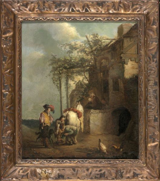 At the farrier's - view 1