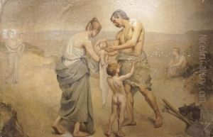 Allegorical scene by Charles Van Havermaet