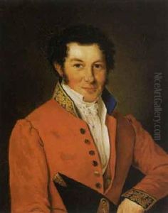 Johannes Eilert Steenfeldt in uniform.
