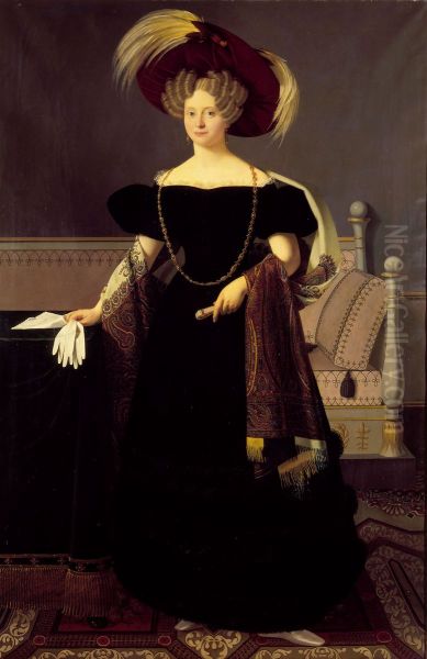 Portraet af prinsesse Vilhelmine af Denmark. - view 1