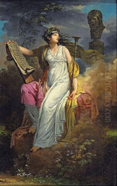 Calliope, Muse of Epic Poetry by Charles Meynier