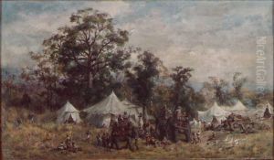 Tiger hunters' camp