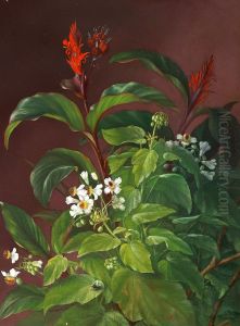 Still life with flowers. Still life with flowers.