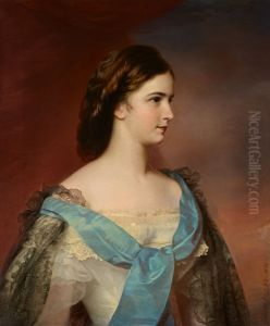 Portrat der Kaiserin Elisabeth von Osterreich (1837-1898) Portrat der Kaiserin Elisabeth von Osterreich (1837-1898)