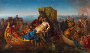Porwanie pieknosci osmanskiej by Jozef Mecina-Krzesz