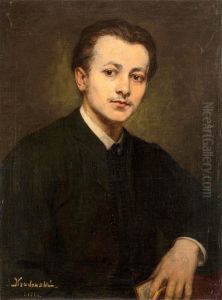 Portrait of Jan Styka. Portrait of Jan Styka.