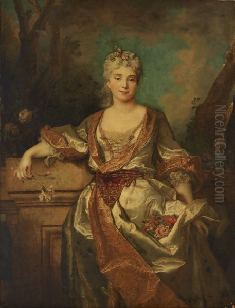 Portrait of Jeanne Henriette Augustine de Fourcy, marquise de Puysegur (1692-1737) - view 1