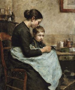 The reader by Charles Mertens