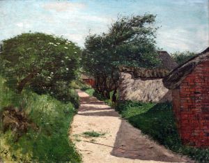 "Way to school" near Maasbull by Hans Peter Feddersen