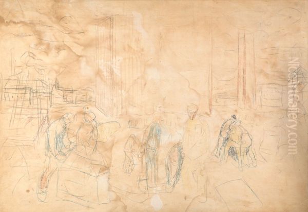 Oslo City Hall Under Construction - view 1