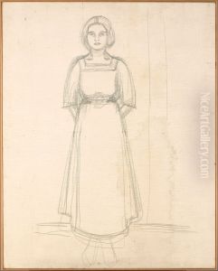Standing Woman by Edvard Munch