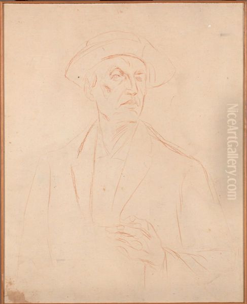Self-Portrait with Afflicted Eye - view 1