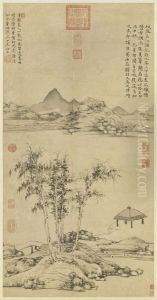 Falling Maple Leaves on the Wu River